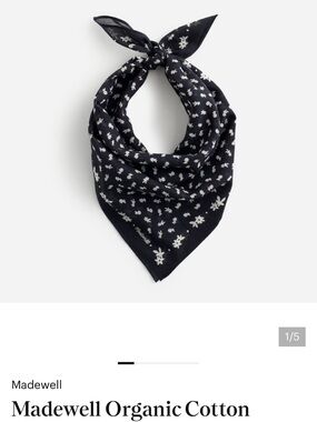 ISO in search of madewell bandanas :-)